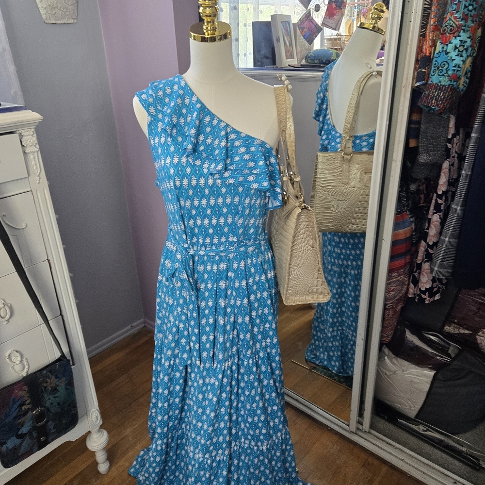 "Cabana Life",  One Shoulder Maxi dress